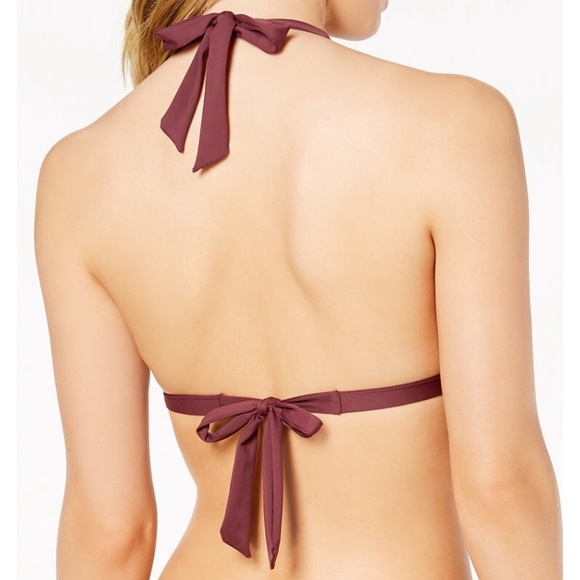 Bar iii Grommet Rib Bikini Set - Picture 4 of 10